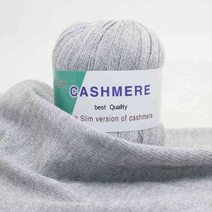 1 pc Muito macio Cashmere Fio Companheiro de Lãs de lã para Mão De Tricô Diy Anti-Pilling Fine Quality Hand-Knitting Tópico para Outono Inverno Y211129