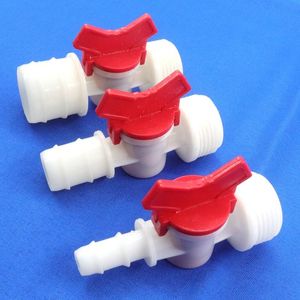 Watering Equipments 50~1pcs G 3/4" Male Thread POM Plastic Ball Valve Garden Lrrigation Pipe Water Switch Connector Air Hose Valves