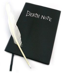 Death Note Planner Anime Diario Libro di cartoni animati Bellissimo libro di moda Tema Cosplay Grande diario di scrittura morta 210611