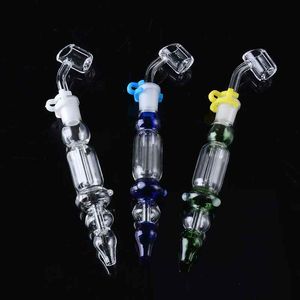 2022 Colecionador Nector com Little Banger para água Bongs Bongs NC Titanium Nail Holidahs Dab Rigs NC20-10 NC20-14