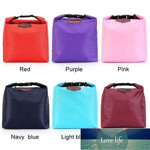 Insulated Lunch Bag Lunchboxes Thermal Cooler Picnic Food Storage Box Waterproof Canvas Lunch Bag Thermal Food Picnic Lunch Bags
