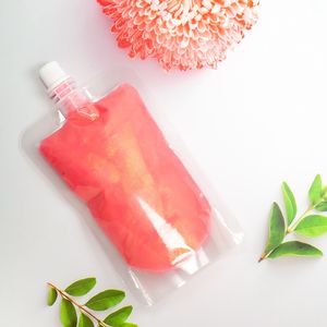Ham Elmas toptan satış-50 ml Renkli Seksi Kırmızı Çıplak Elmas Dudak Parlatıcısı Taban Yağı DIY Hammadde Jel Lipgloss Handmake Için Sıvı Ruj Toptan