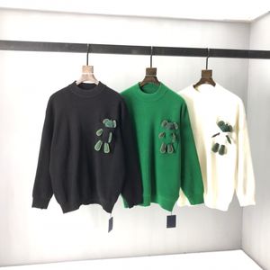 Frühling hochwertige Baumwolle Druck Trikots Polo Winter Pullover männliche Marke für Männer Kleidung Pullover Herren Pullover Designs gefälschte Designer-Sweatshirt