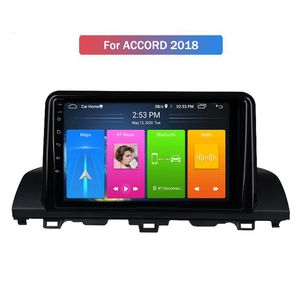 Android 10 Samochodowy Odtwarzacz DVD Radio dla Honda Accord 2018-2021 Multimedia GPS Nawigacja Autoradio Stereo Audio Video