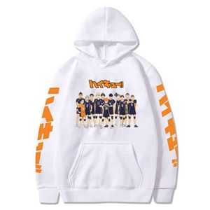 Janpanese Anime Haikyuu Hoodie Kuroo Anime Bokuto Manga Shoyo Volleyball Unisex Long Sleeve Hoodies Sweatshirts Y211122