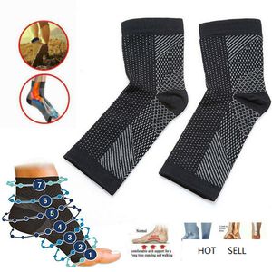 1 pair Sports Ankle Brace Compression Ankle Support Anti Fatigue Socks breathable Net Foot Sleeve Yoga Anklet Protective Gear
