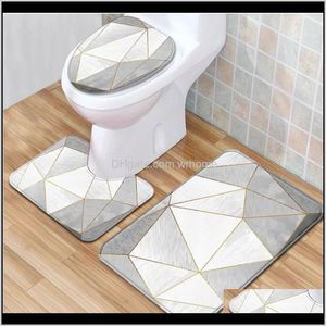 ERS HEM GARDENTOILETS SITES WC Toalettstol Er Toilette Anti-halk Floor Door Bath Mat Inodoro Dekoration Badrum Aessory Drop Delivery 2