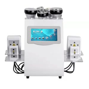 고품질 새로운 모델 김 8 슬리밍 시스템 40K Cavitation + 진공 + 다중 롤 RF + 레이저 + 광자 + 차가운 피부 케어 살롱 스파 슬리밍 기계 아름다움 장비 새로 디자인