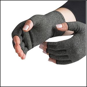 Handschmerzen großhandel-Handgelenk Safety Athletic Outdoor als Sport Outdoorswrist unterstützung Paar Kompression Arthritis Handschuhe arthritische Gelenkschmerzhandtherapie