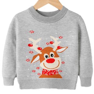 2-7 4 5 6 Jahre Winter Baby Jungen Mädchen Wollpullover Pullover Kinder Strickpullover Tops Langarm Strickwaren Kinderkleidung Y1024