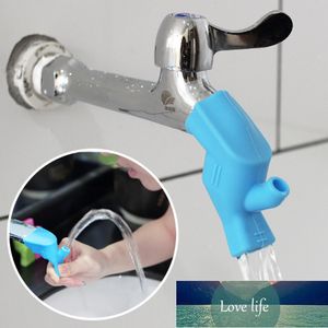 High Elastic Silicone Water Tap Extension Sink Children Washing Device Bathroom Kitchen Sink Faucet Guide Faucet Extenders Factory price expert design Quality