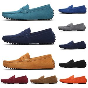 2021 fashion Men Running Shoes type22 soft Black Blue Wine Red Breathable Comfortable boy Trainers Canvas Shoe mens Sports Sneakers Runners Size 40-45