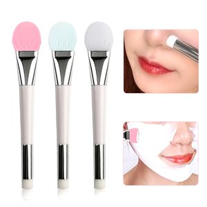 Silikon Make-Up Pinsel Gesichtsmaske Pinsel Mitesser Entferner Doppel-Kopf DIY Schlamm Mischen Hautpflege Werkzeuge