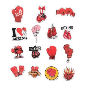 50PCS-pack Small Sport Boxing Vinyl Klistermärke Vattentät klistermärken för flaska Bärbara datorer Bilplanerare Scrapbooking Telefon Cup MacBook Wardrobe Väggdörr Organizer Dekal