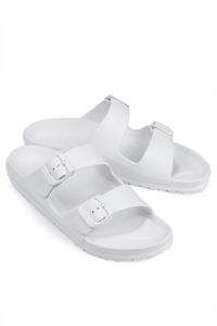 Slippers Summer Style Shoes Woman And Men Sandals Cork Flip Flop Beach Flats Heels Two Buckle Band