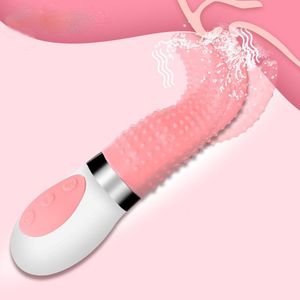 Masaż G-Spot Vibrating Tongue Vibrator Masturbator Wagina Tight Licking Doustne Claich Stymulator Masturbator Sex Zabawki Dla Kobiet Wagina