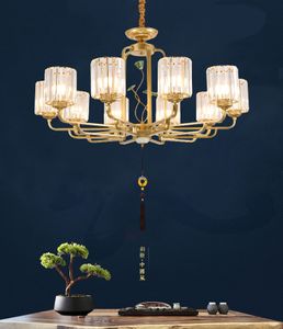 Modern LED -ljuskrona nordisk vardagsrumslampa retro Enkel dekoration ljuskronor matsalar hängande lampor Pendant Light 99005C