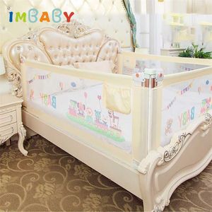 Imbaby Baby Barrier Safy PlayPen Baby Bed Fence Barrier Bed Fence Child Barrier for Beds Crib Rails Baby Bed Staket Säkerhetsgrind 211028