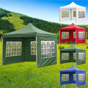 Portable Outdoor Tent Surface Replacement Cloth Rainproof Canopy Party Waterproof Gazebo Canopy Top Cover Garden Shade Shelter 772 Z2