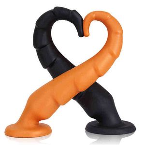 NXY肛門玩具シリコーン巨大プラグ吸引カップセックス玩具玩具玩具の肛門肛門膨張エロ製品男性女性1125