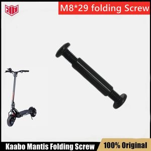 Parafuso de ponta dobrável original para scooter elétrico M8*29 para Kaabo Mantis Stem Acessórios de substituição