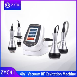 4in1 Ultrasonik Kavitasyon Zayıflama Makinesi 40 K Ağırlık RF Vakum Radyo Frekans Cilt Sıkılaştırma Lipo Emme İnce Güzellik Salonu Spa