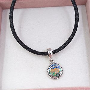 925 Sterling Silber Perlen Destination Charms Puerto Rico Charms Passend für europäischen Pandora-Stil Schmuck Armbänder Halskette EG791169-4932 AnnaJewel