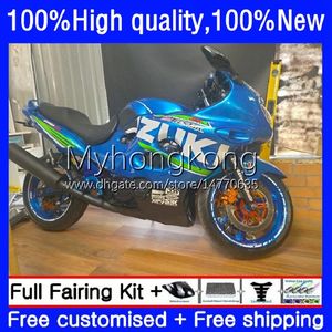 Fairings For SUZUKI KATANA GSXF 600 750 CC GSX600F GSXF750 GSXF-600 17No.0 600CC 750CC GSX750F 98 99 00 01 02 GSXF-750 GSXF600 1998 1999 2000 2001 2002 Body Factory Blue