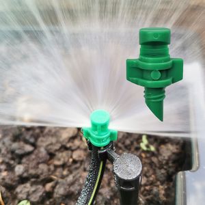 Atomização Micro Sprinklers Sprinklers Spray Equipamentos Jardins Decorações Bocal 90 180 360 graus Irrigação Pequena alta qualidade DH9577