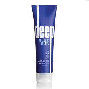 deep BLUE RUB crema topica con oli essenziali 120ml CON DHL GRATIS