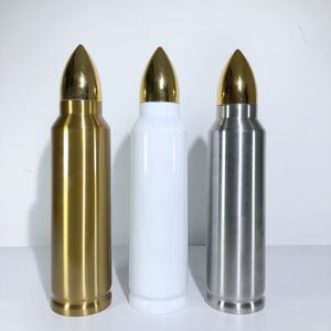 Armazém local !!! 500ml Bullet Tumbler de sublimação 17oz garrafas de água em aço inoxidável