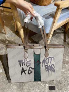The Hacker Project Graffiti Medium Ophidia Tote Beige Bag Grained Calfskin Shoulder Bags Designer Luxurys Womens Vintage Business Handle Bag Cross Body