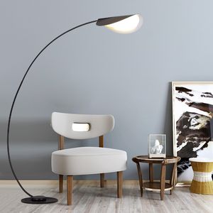 Nordic Minimalist Designer Floor Lamps Creative Atmosphere Living Room Sofa Arc Line Fishing Floor Lamp Study Decoration Lights