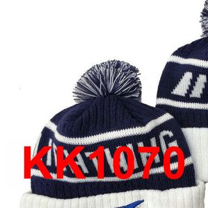 2021 Relâmpago Hóquei Beanie North American Team Side Patch Inverno Winter Sport Knit Chapéu Crânio Caps A3