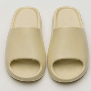 Brand Slippers Kids toptan satış-Moda Tasarımcısı Ekmek Bun Terlik Slaytlar Kemik Reçine Dünya Kahverengi Çöl Kum Oringals Kadınlar Erkek Çocuk Eva Runner Beach Terlik Sandalet