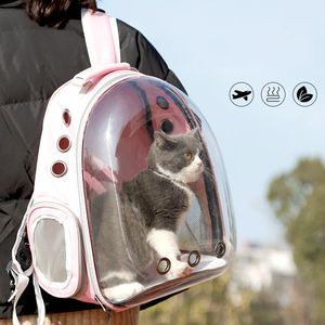 Dog Odzież Cat Carrier Torby Oddychające Przewoźnicy Pet Mały Plecak Kosmiczny Klusza Torba Torba Przenoszenie Dla Kotów