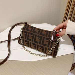 new style women's bag envelope texture atmosphere sling single shoulder chain simple portable armpit Handbags Premium clearance sale