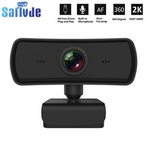 SailVde WebCamera 2K 2040 * 1080P Webcam HD Компьютерный ПК встретил Microfoon Draaibare Camera Video Bellen Conferentie Werk