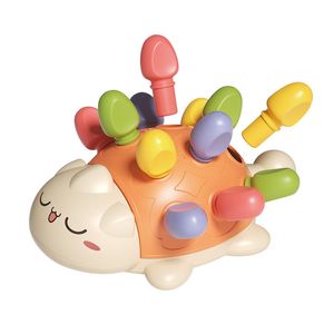 Внимание тренировочных игрушек для детской головоломки Ранние образования Игрушка для 1-3 года Hedgehog Head Hea Concortination Toy