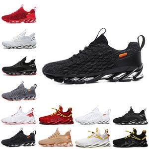 Billigere Nicht-Marken-Laufschuhe für Herren und Damen, Blade-Slipper, Schwarz, Weiß, Rot, Grau, Orange, Gold, Terracotta Warriors-Trainer, Outdoor-Sport-Sneaker, 39–46