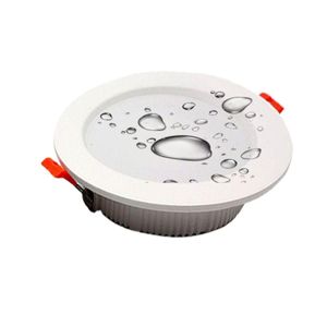 Downlights 220V LED Downlight Dimmable Waterproof Chip 5W 7W 9W 12W 15W 20W 24W Natural Warm Cold White Black Kitchen Bathroom Toilet Lamp