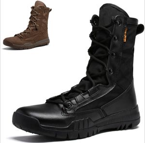 Militärstiefel Herren Special Force Wüstenkampf Armee Outdoor Wanderstiefel Knöchelschuh Herren Arbeitssicherheitsschuhe