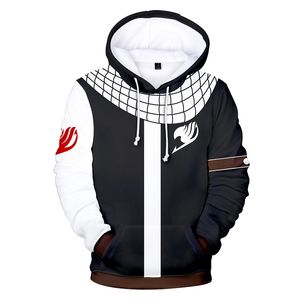 Mode 3D Fairy Tail Hoodies Männer Frauen Sweatshirts Kinder Pullover Herbst Casual Anime Fairy Tail Jungen Mädchen Geeignet Mit Kapuze 210821