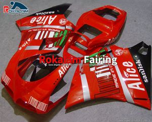 Für Ducati 996 748 Verkleidungsset 96 97 98 99 00 01 02 1099 1996-2002 Rumpf (Spritzguss)