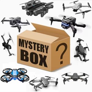 50% de desconto na Mystery Box Lucky bag Drone RC com câmera 4K para adultos e crianças, controle remoto de drones, presentes de aniversário para crianças de Natal