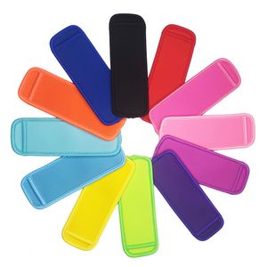 Mutil Color Antifreezing Popsicles Sleeves Ice Cream Tools Popsicle Holders Insulation Bag