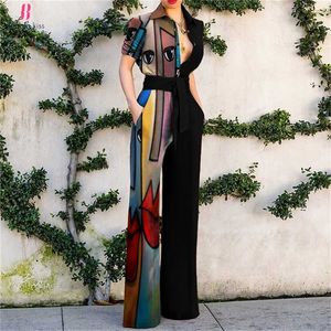 Verão Moda Bodysuit Sólida V-Pescoço De Manga Curta Sexy Jumpsuits Cor Sólida Jumpsuit Mulheres Macacões Jumpsuit Femme Monos Mujer 211119