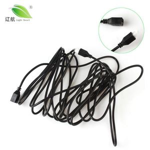 Car Rear View Cameras& Parking Sensors 5pcs/lot 4M Weatherproof Extension Wire Cable For Led Vehicle Auto Sensor