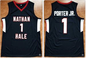 1 Michael Porter JR Signed Game använde Tolton Basketball Jersey Blue, White eller Custom någon spelare för alla namn Brodery Men -tröjor