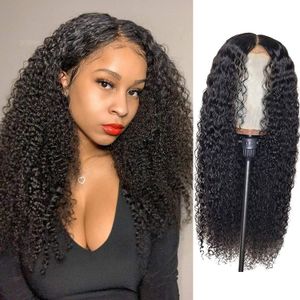 HD Transparente Rendas Rendas Perucas Humanas Cabelo Deep Onda De Lace-Encerramento Peruca 20 polegadas 130% Densidade Preenchido Miniwig para Mulheres Negras Cor Natural Diva1